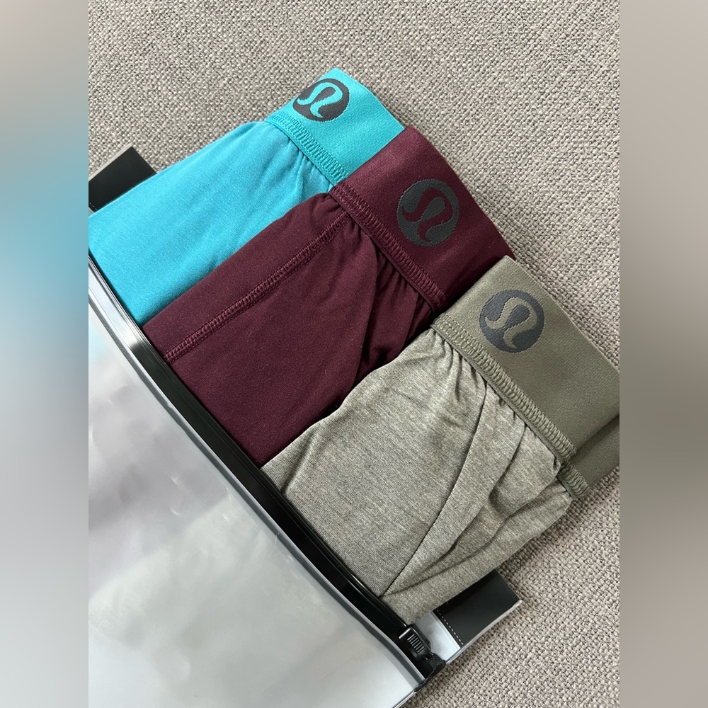 Lululemon Always In Motion Men’s Long 7” 3 Pack Boxer